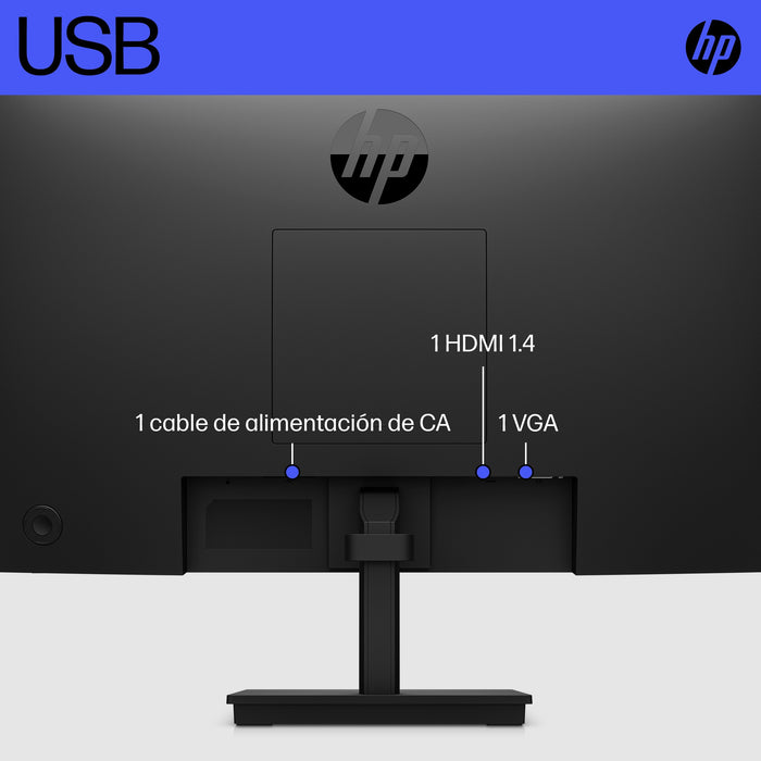 EAN 5715063348420 - HP V22v G5 FHD Monitor pantalla para PC 54,5 cm (21.4") 1920 x 1080 Pixeles Full HD LCD Negro imagen 4