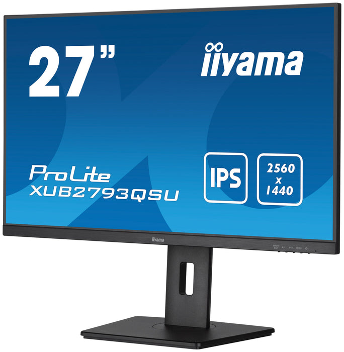 EAN 4948570124657 - iiyama XUB2793QSU-B7 pantalla para PC 68,6 cm (27") 2560 x 1140 Pixeles Wide Quad HD LED Negro imagen 5