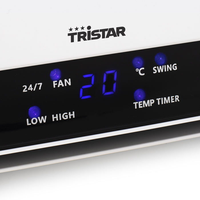 EAN 8713016087850 - Tristar KA-5075 calefactor eléctrico Interior Negro, Blanco 2000 W Ventilador eléctrico imagen 6