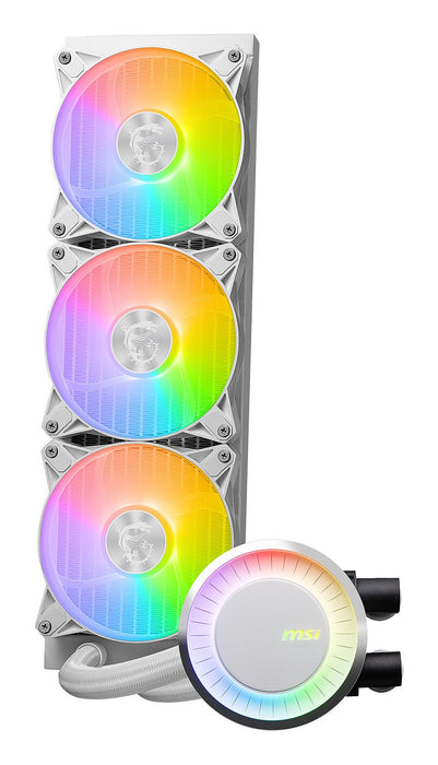 EAN 4711377124157 - MSI MAG Coreliquid E360 White Placa base, Procesador Kit de refrigeración líquida 12 cm Blanco imagen 2