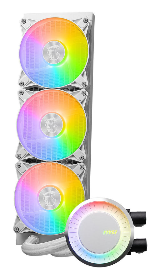 EAN 4711377124157 - MSI MAG Coreliquid E360 White Placa base, Procesador Kit de refrigeración líquida 12 cm Blanco imagen 2