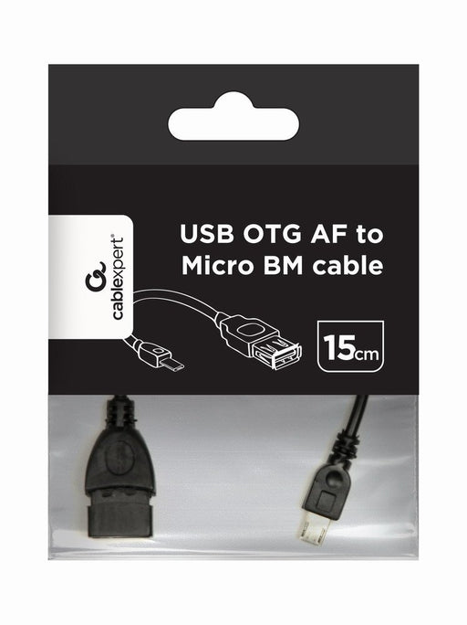 EAN 8716309085670 - Gembird USB A - Micro-USB B, 0.15m cable USB USB 2.0 0,15 m Negro imagen 1