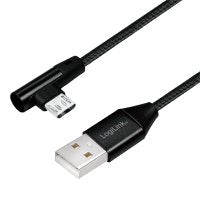EAN 4052792052688 - LogiLink CU0141 cable USB USB 2.0 0,3 m USB A Micro-USB B Negro imagen 1