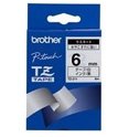 EAN 4977766052375 - Brother Black on White Gloss Laminated Tape, 6mm cinta para impresora de etiquetas TZ imagen 1