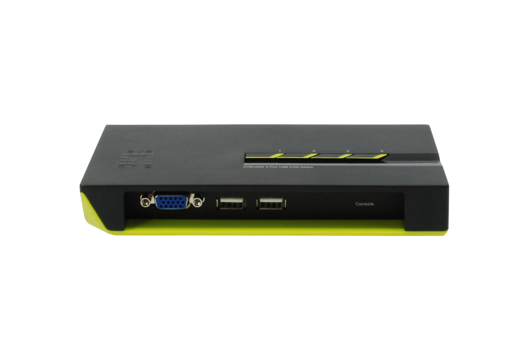 EAN 0878742003708 - LevelOne KVM-0422 interruptor KVM Negro, Verde imagen 4