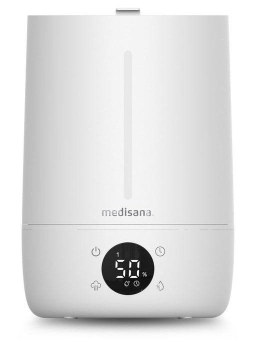 EAN 4015588600661 - Medisana AH 663 humidificador Ultrasónica 4,5 L Negro, Blanco 25 W imagen 1