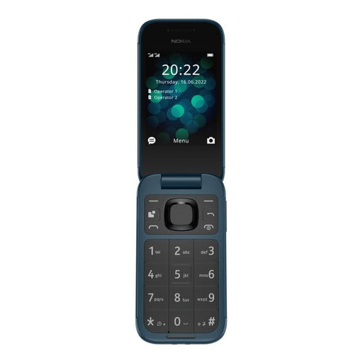 EAN 6438409077509 - Nokia 2660 Flip 7,11 cm (2.8") 123 g Azul Característica del teléfono imagen 1