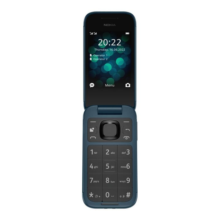 EAN 6438409077509 - Nokia 2660 Flip 7,11 cm (2.8") 123 g Azul Característica del teléfono imagen 1