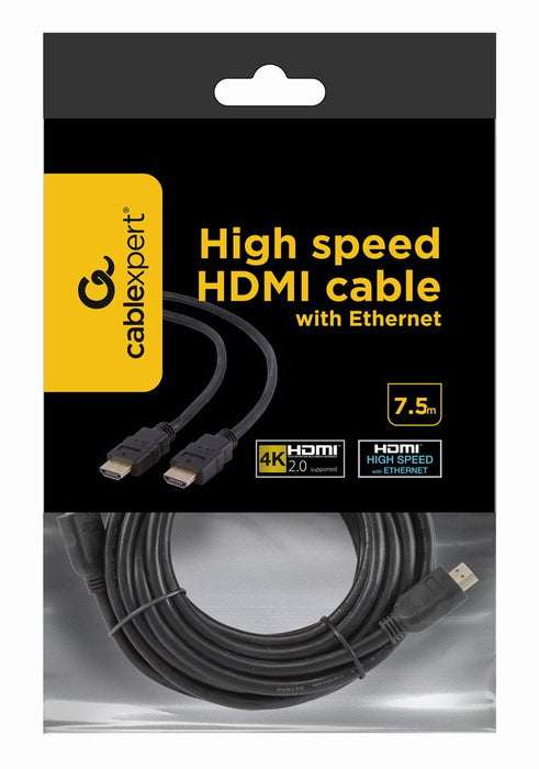 EAN 8716309065849 - Gembird 7.5m HDMI M/M cable HDMI 7,5 m HDMI tipo A (Estándar) Negro imagen 5