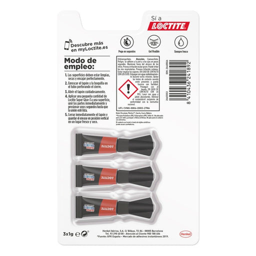 EAN 8410436241892 - Loctite Super Glue-3 imagen 2