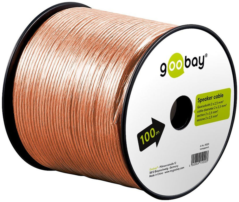 EAN 4040849150203 - Goobay 15020 cable de audio 100 m Transparente imagen 6