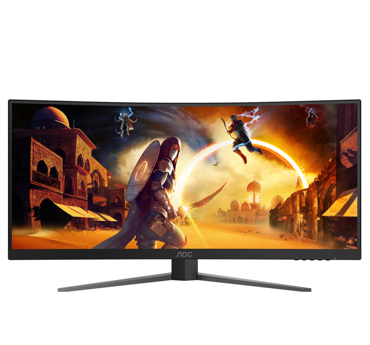 EAN 4038986612708 - AOC G4 CU34G4 pantalla para PC 86,4 cm (34") 3440 x 1440 Pixeles Wide Quad HD LED Negro, Rojo imagen 3