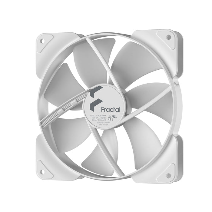 EAN 7340172704027 - Fractal Design Aspect 14 RGB PWM Carcasa del ordenador Ventilador 14 cm Blanco 1 pieza(s) imagen 4