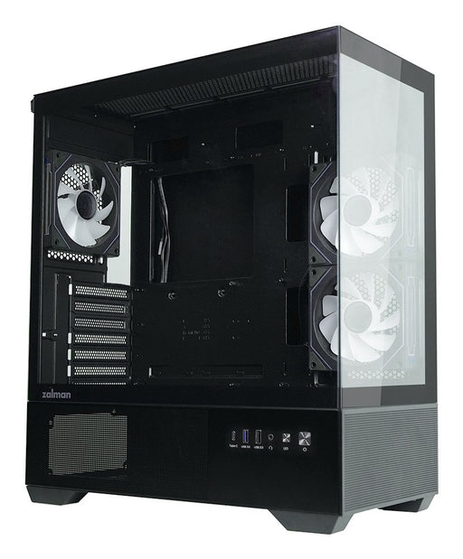 EAN 8800263650484 - Zalman CHRONIX BLACK Midi Tower Negro imagen 2