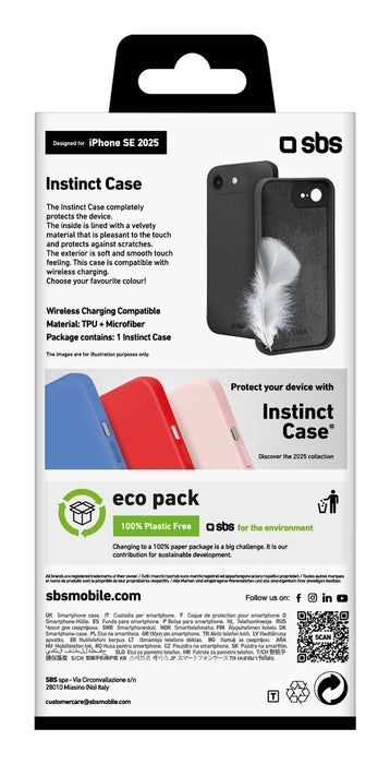 EAN 8018417499647 - SBS TEINSTIPSE25K funda para teléfono móvil 15,4 cm (6.06") Negro imagen 3