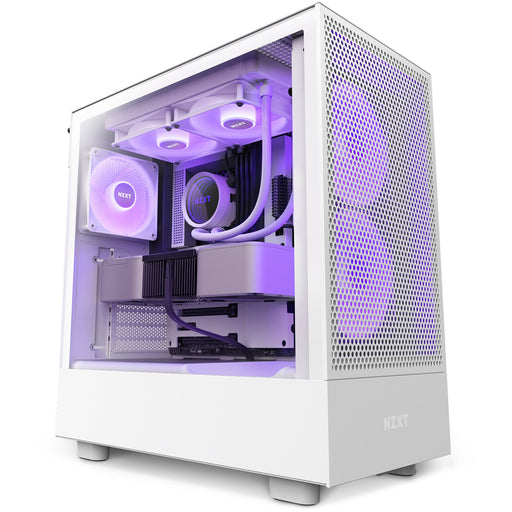 EAN 5056547203560 - NZXT H5 Flow RGB Midi Tower Blanco imagen 1