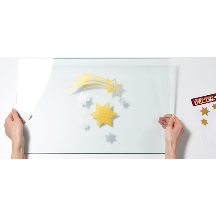 EAN 4008705151092 - HERMA 15109 etiqueta decorativa engomada Película Oro Desmontable 14 pieza(s) imagen 7