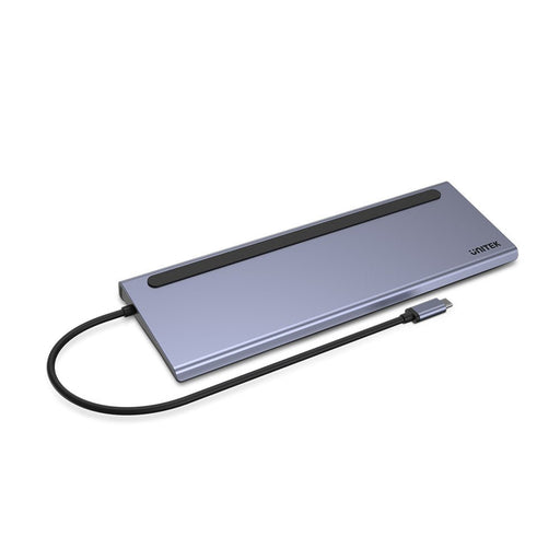 EAN 4894160048103 - UNITEK uHUB 11+ Alámbrico Thunderbolt 3 Gris imagen 2