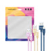 EAN 8433281012714 - Nanocable 10.10.0401-CO2 cable de conector Lightning Azul, Oro, Rosa imagen 2