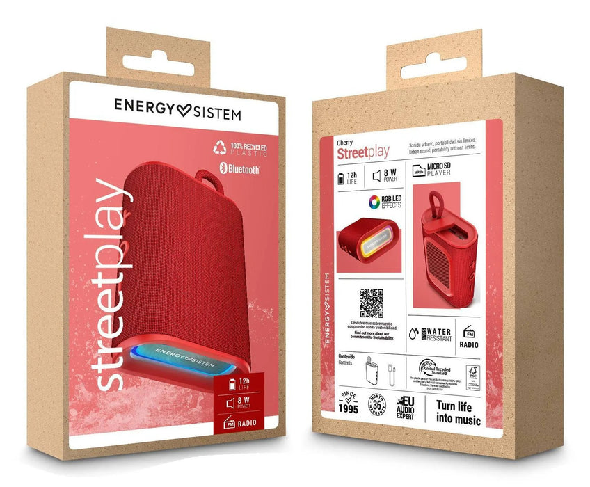 EAN 8432426459247 - Energy Sistem StreetPlay Rojo 8 W imagen 7