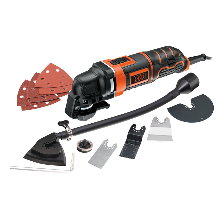 EAN 5035048407769 - Black & Decker MT300KA-QS multiherramienta oscilante Negro, Naranja 300 W 10000 OPM imagen 7