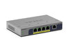 EAN 0606449174717 - NETGEAR GS105PP No administrado Gigabit Ethernet (10/100/1000) Energía sobre Ethernet (PoE) Montaje en pa imagen 1