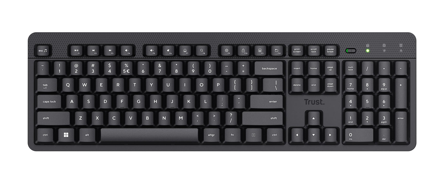 EAN 8713439250114 - Trust Ody II teclado Oficina RF inalámbrico QWERTY Inglés de EE. UU. Negro imagen 3