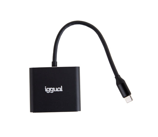 EAN 8435364318461 - iggual IGG318461 base para portátil y replicador de puertos USB 3.2 Gen 1 (3.1 Gen 1) Type-C Negro imagen 2