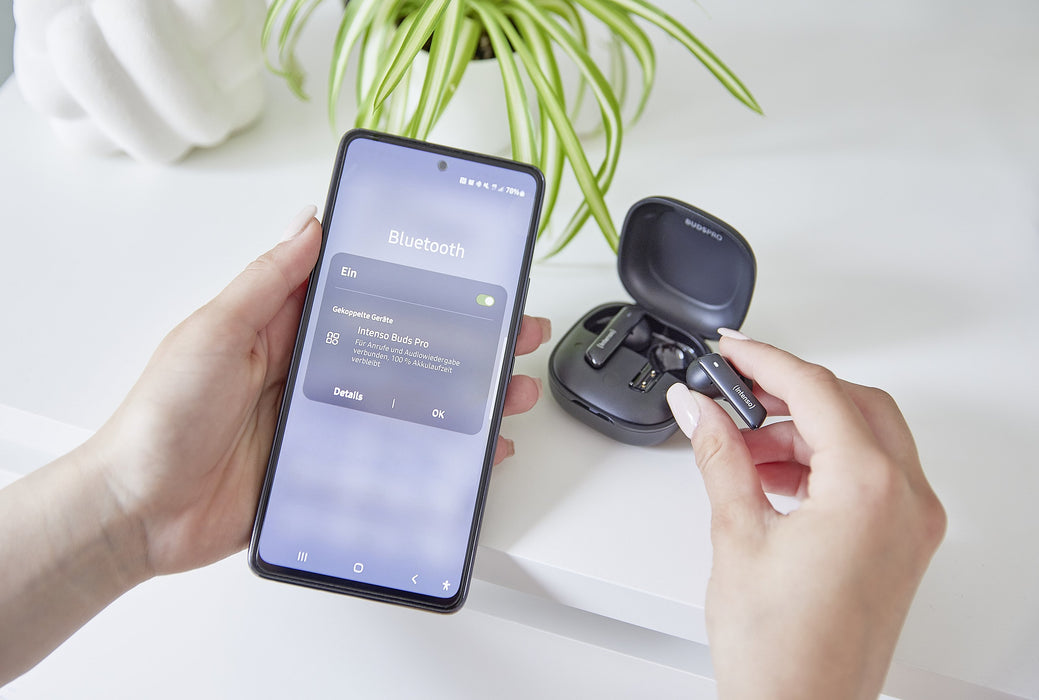 EAN 4034303034567 - Intenso T500HAE Auriculares True Wireless Stereo (TWS) Dentro de oído Llamadas/Música/Deporte/Uso diario  imagen 7