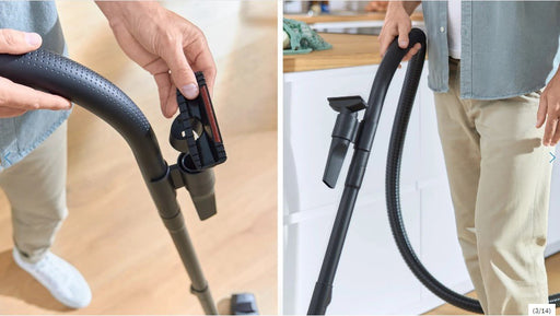 EAN 4242005364022 - Bosch Serie 4 BGD38BU2 aspiradora 4 L Aspiradora de tambor Secar 600 W Bolsa para el polvo imagen 2