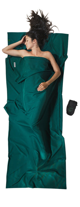 EAN 0799696106256 - Cocoon TravelSheet Saco de dormir rectangular Poliéster Verde imagen 1
