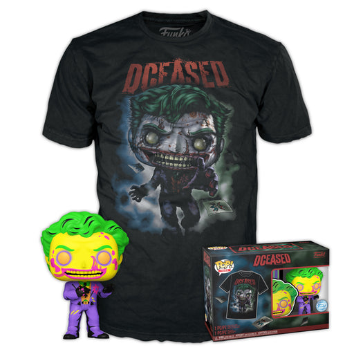 EAN 0889698745475 - FUNKO POP! & TEE Joker CC imagen 1