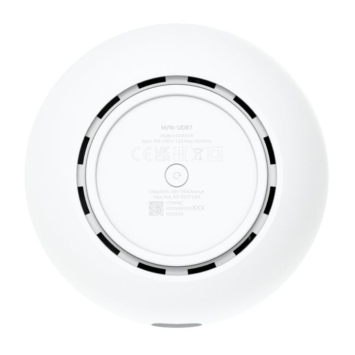 EAN 0810177160212 - Ubiquiti Dream 7 router inalámbrico 2.5 Gigabit Ethernet Tribanda (2.4 GHz / 5 GHz / 6 GHz) Blanco imagen 5