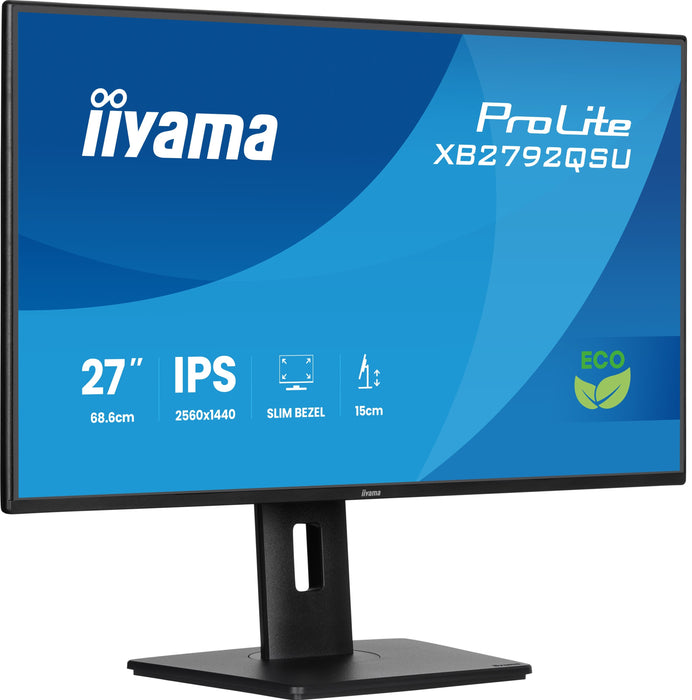 EAN 4948570126200 - iiyama ProLite XB2792QSU-B1 pantalla para PC 68,6 cm (27") 2560 x 1440 Pixeles Quad HD Negro imagen 5