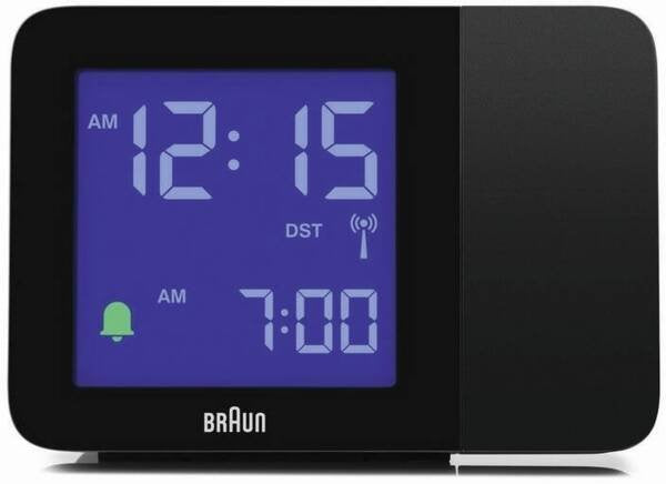 EAN 5013348620873 - Braun BC15B-DCF reloj de mesa o pared Reloj radiocontrolado Rectángulo Negro imagen 3