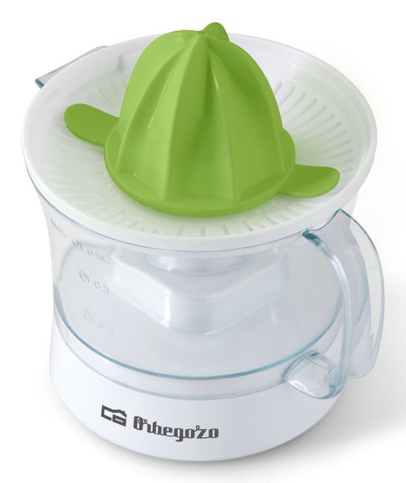EAN 8436044535826 - Orbegozo EP 1510 Exprimidor eléctrico de tomates 25 W Verde, Transparente, Blanco imagen 5