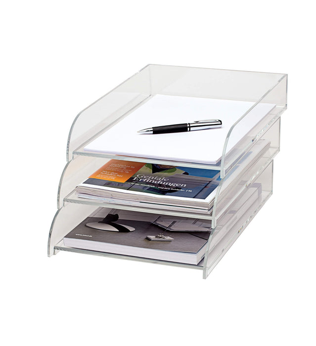 EAN 4002390066822 - MAUL 1950105 bandeja de escritorio/organizador Acrílico Transparente imagen 8