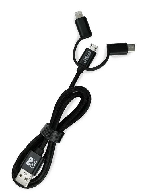 EAN 8436586740702 - SUBBLIM SUB-CHG-1ZWC02 cargador de dispositivo móvil Universal Negro Corriente alterna Carga rápida Inter imagen 2