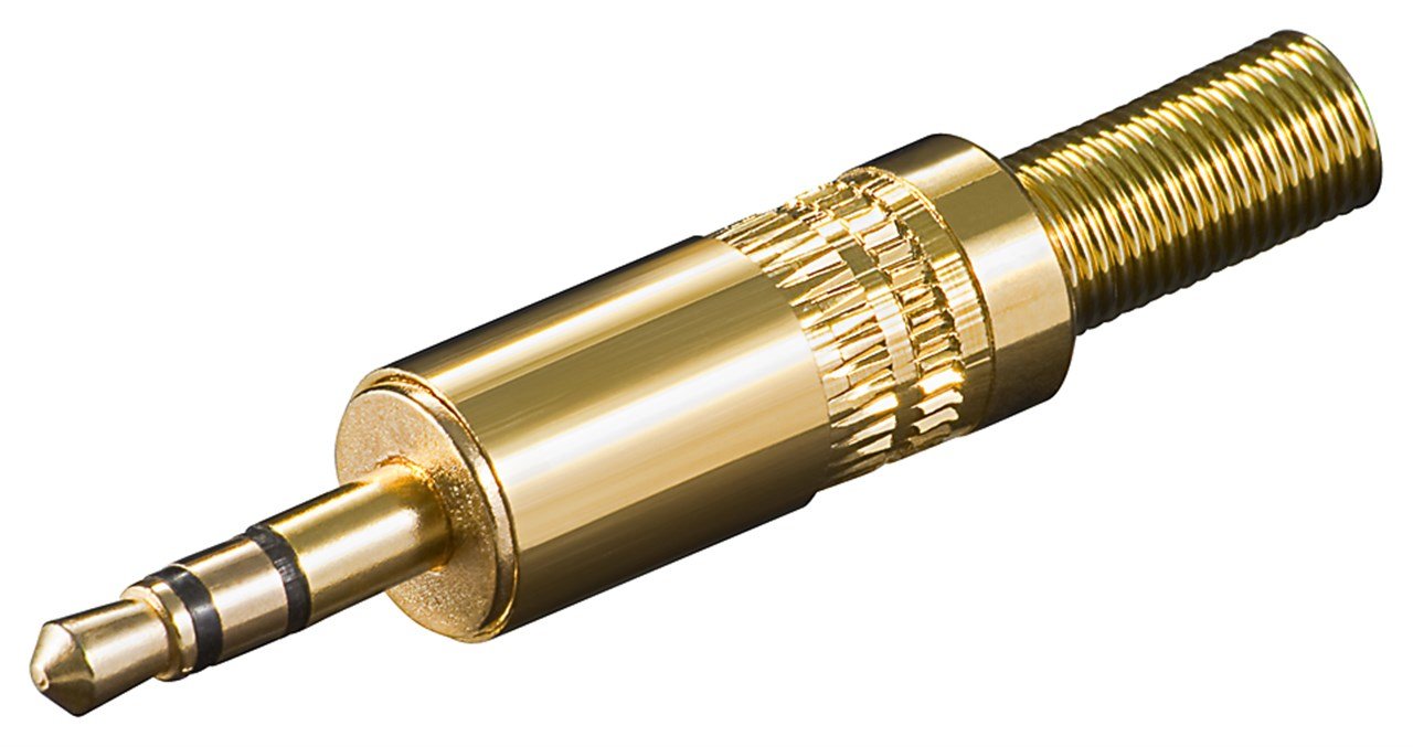 EAN 4040849110184 - Goobay 11018 conector 3.5 mm Oro imagen 1