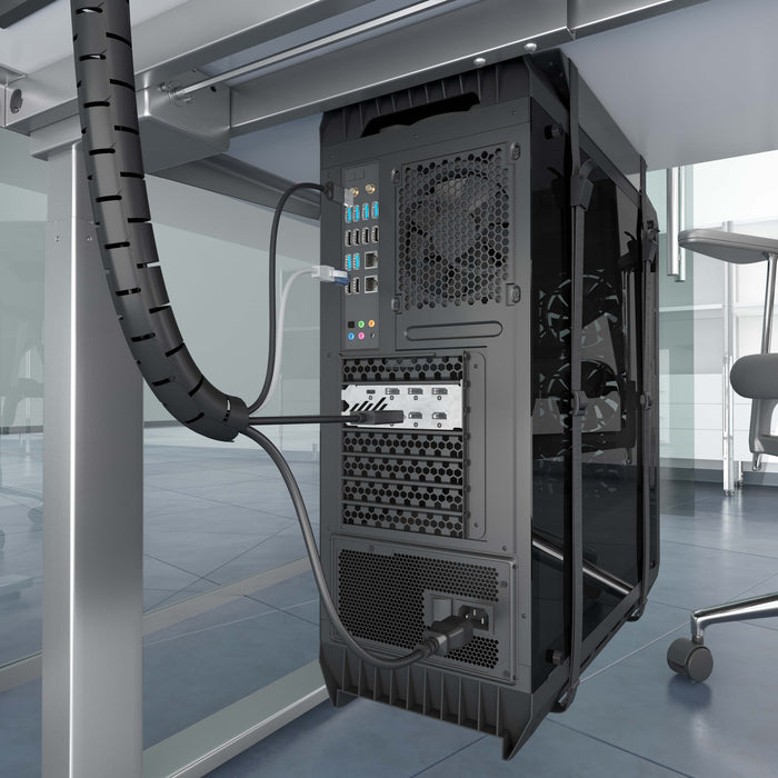 EAN 8435739902127 - AISENS A151-0900 organizador de cables Universal Pasacables 1 pieza(s) imagen 3