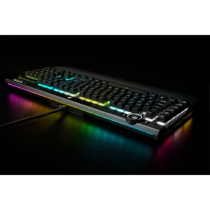 EAN 0840006624042 - Corsair K100 RGB Optical-Mechanical Gaming teclado Juego USB QWERTZ Alemán Negro imagen 6