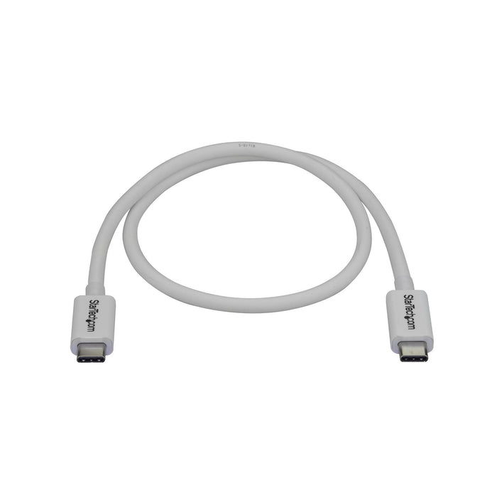 EAN 0065030871297 - StarTech.com TBLT34MM50CW cable Thunderbolt 0,5 m 40 Gbit/s imagen 3
