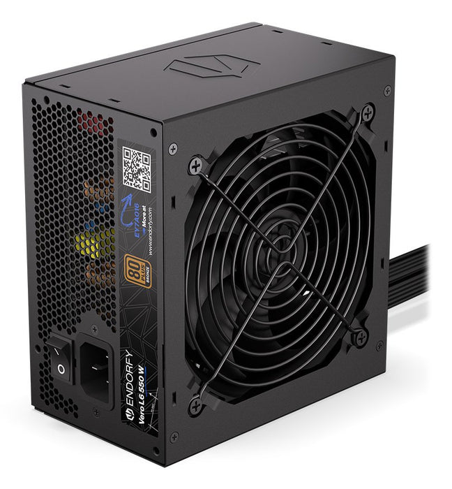 EAN 5903018668925 - ENDORFY Vero L6 unidad de fuente de alimentación 550 W 24-pin ATX ATX Negro imagen 1