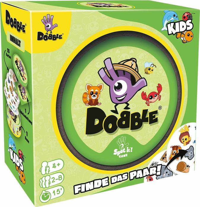 EAN 3558380108801 - Dobble Kids 15 min Juego De Cartas Emparejamiento imagen 1