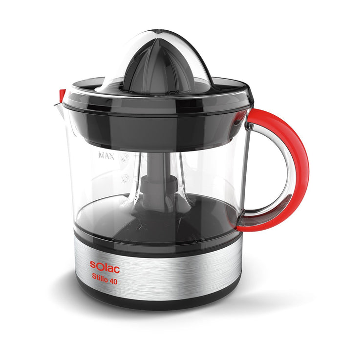 EAN 8433766240335 - Solac Stillo 40 prensa de cítricos eléctricos 0,7 L 40 W Negro, Plata imagen 2