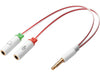 EAN 5705730508592 - Sandberg 508-59 cable de audio 3,5mm TRS Blanco imagen 1