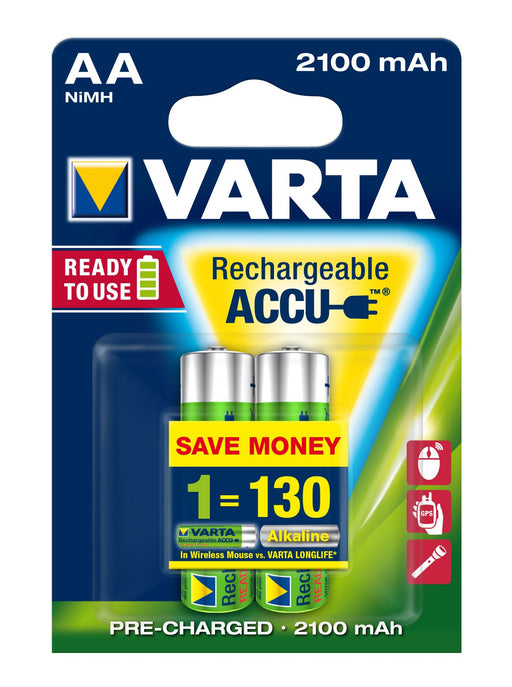 EAN 4008496550654 - Varta Longlife Batería recargable AA Níquel-metal hidruro (NiMH) imagen 1