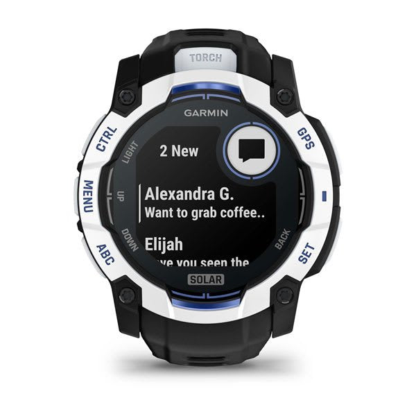 EAN 753759357115 - Garmin Instinct 3,05 cm (1.2") AMOLED 45 mm Digital 390 x 390 Pixeles Pantalla táctil Negro, Blanco GPS (s imagen 14