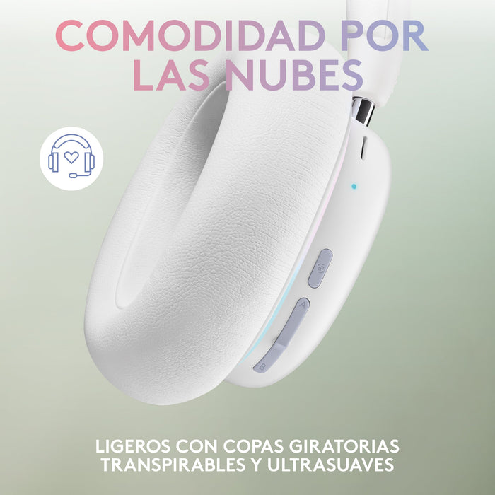 EAN 5099206097520 - Logitech G 981-001083 auricular y casco Auriculares Inalámbrico y alámbrico Diadema Juego Bluetooth Blanc imagen 8