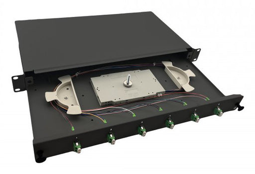 EAN 4005938755516 - Helos 375551 armario rack 1U Negro imagen 2